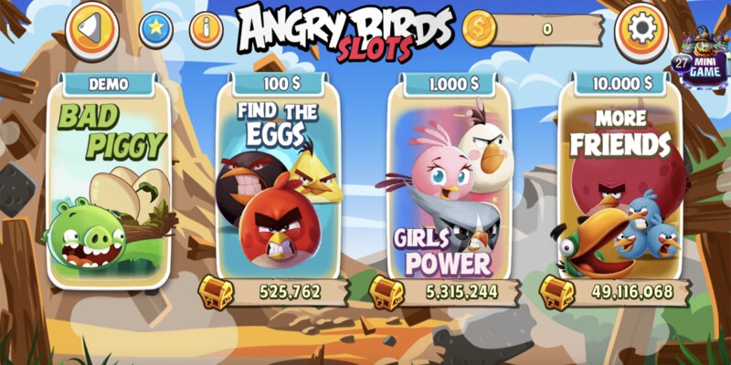 slots game Angry birds 